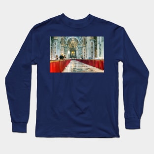 Saint Peter's Basilica, Vatican City, Rome, Italy Long Sleeve T-Shirt